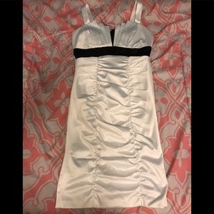 White formal dress
